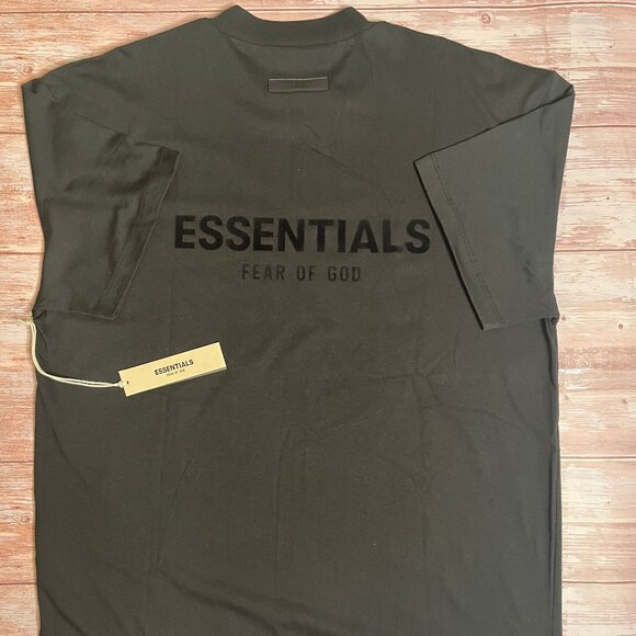 ESSENTIALS FOG SHIRT 2022 | STRETCH LIMO | SIZE M | OVERSIZED | MSRP $75 | NWT - Picture 2 of 4